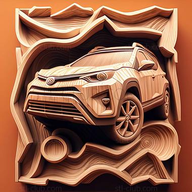 3D мадэль Toyota RAV4 (STL)